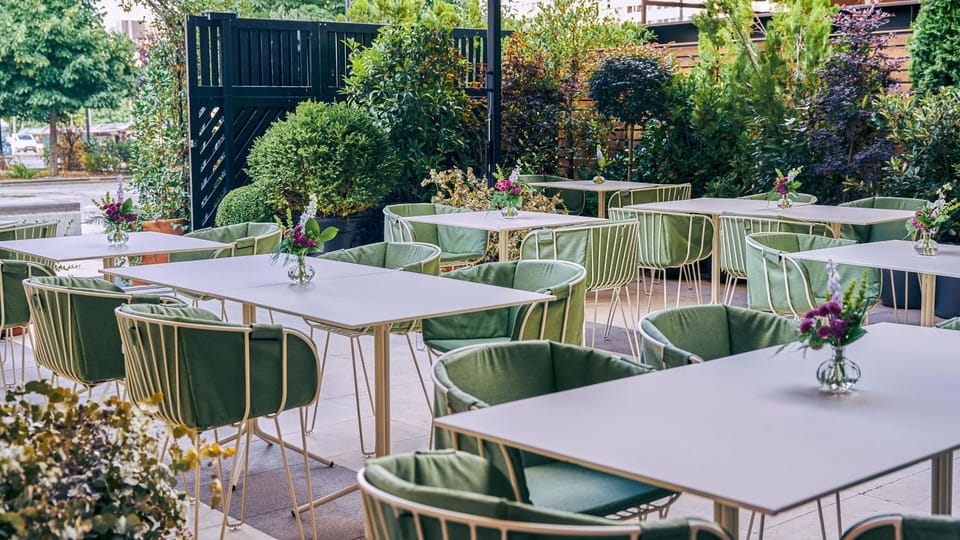 Garden, Balcony/Terrace, Dining area