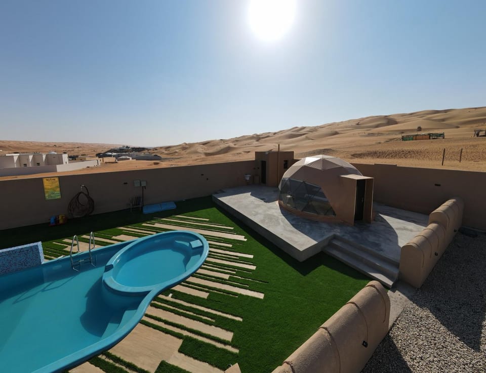 Natural landscape, Swimming pool