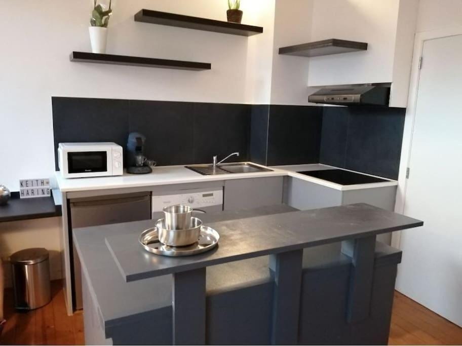 The pop-art luxury suite Apartment in Charleroi