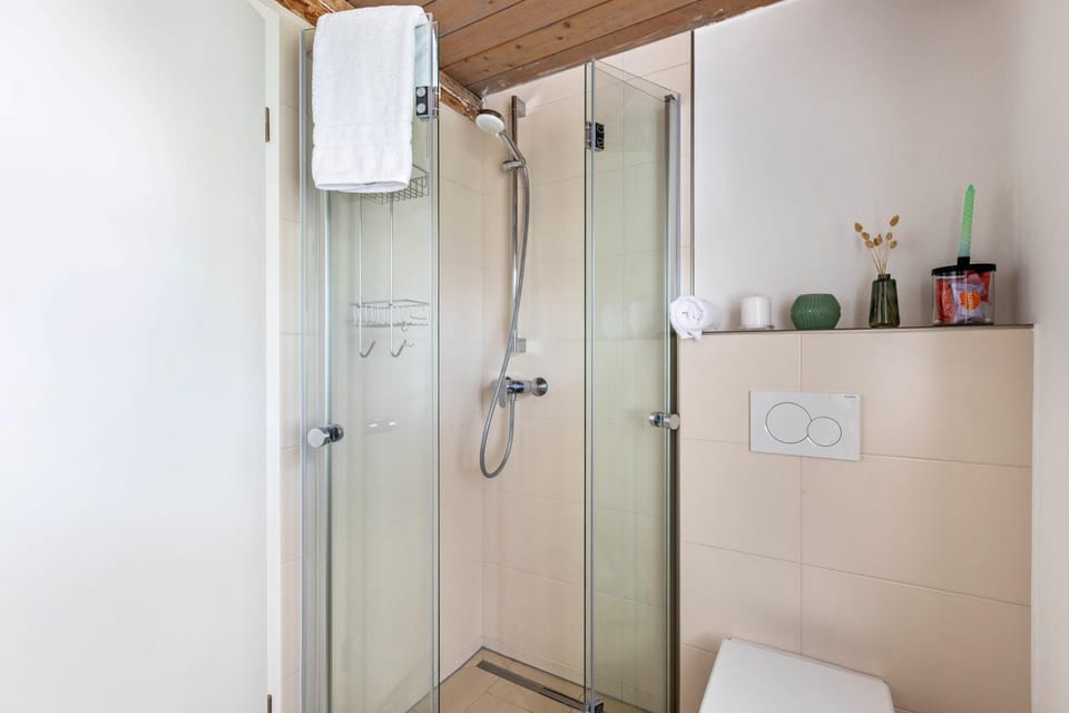 Bathroom, Living room