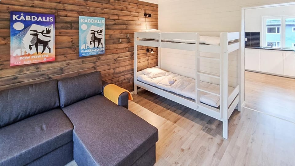 Living room, bunk bed