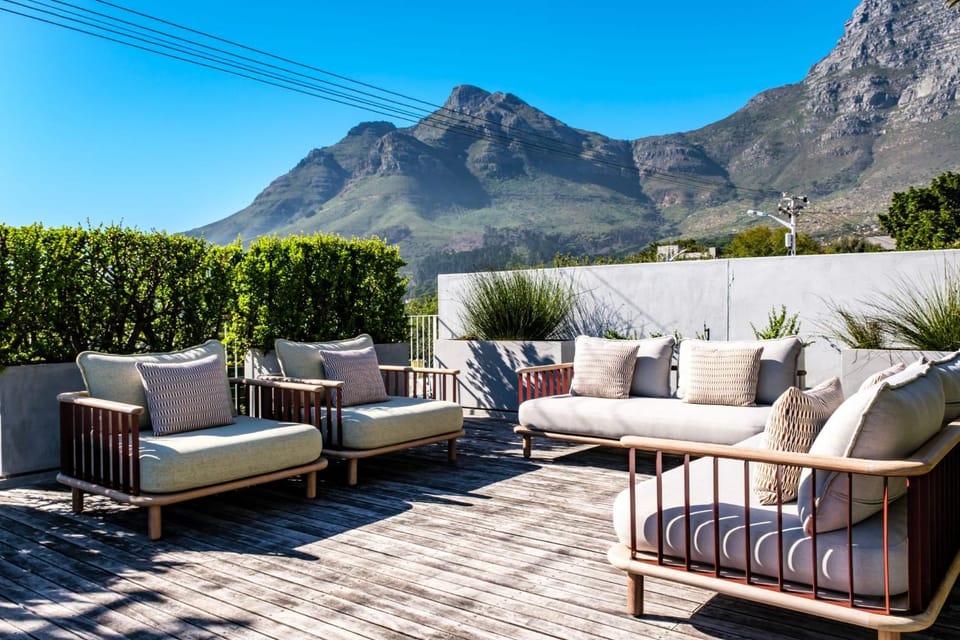 Patio, Balcony/Terrace, Seating area, Mountain view