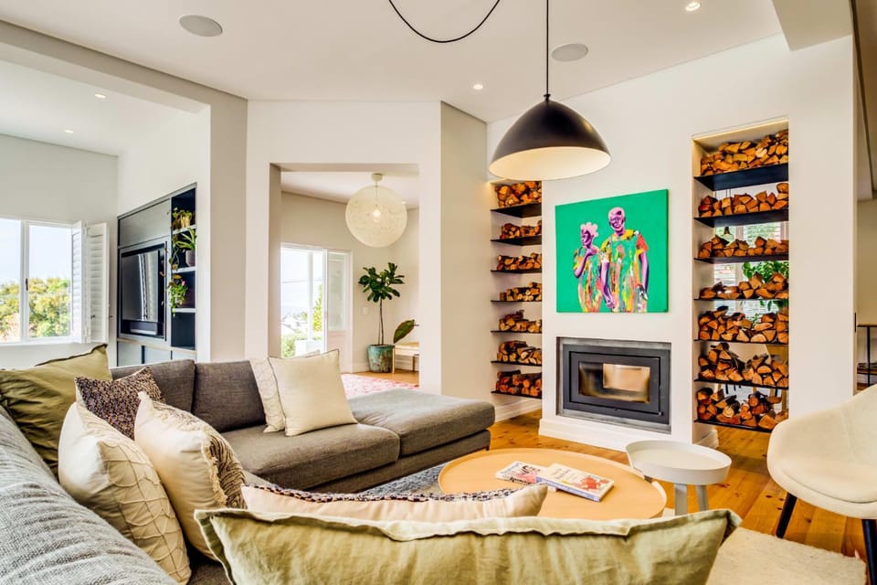 Living room, Seating area, flat iron