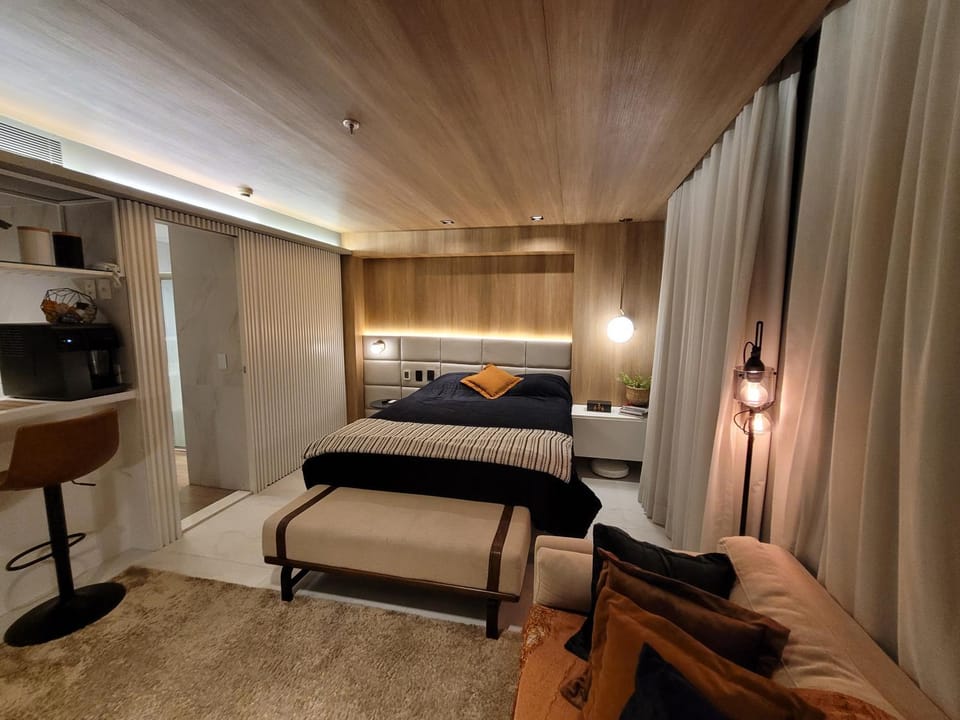 Bed, Photo of the whole room, Bedroom, hair dresser