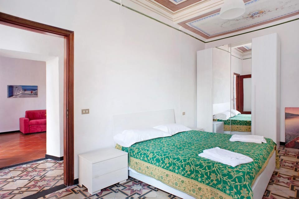 Property building, Living room, Bedroom