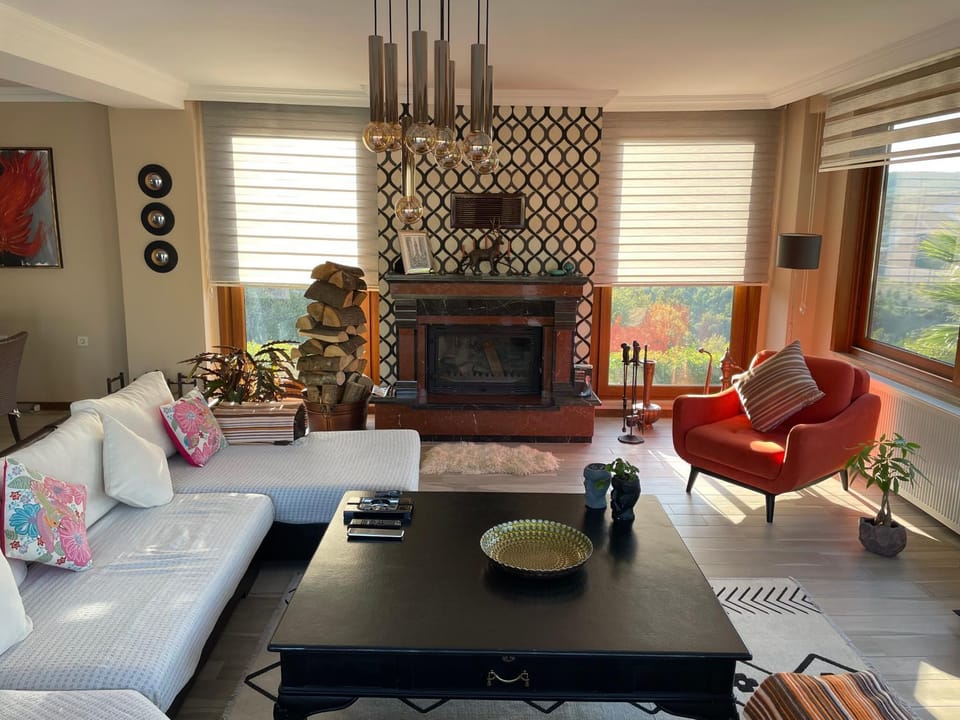 Living room, Seating area, flat iron