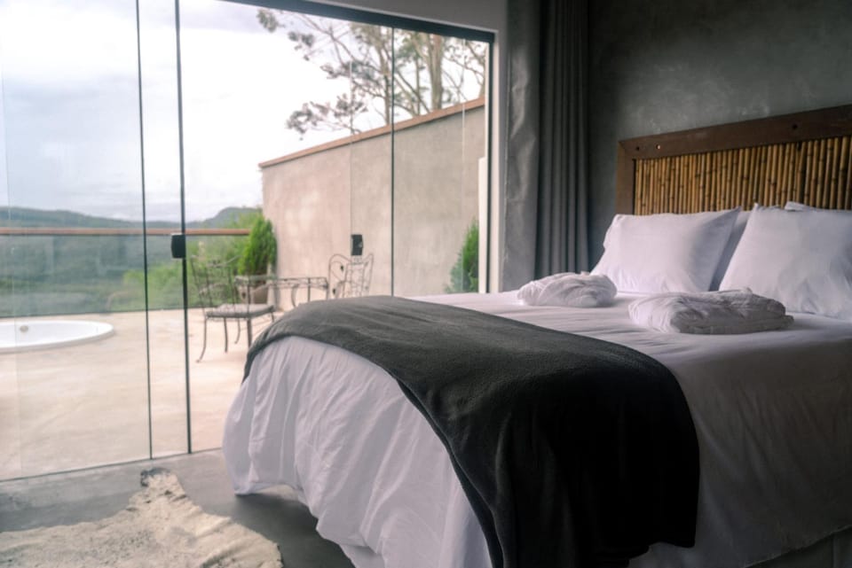 Hot Tub, View (from property/room), Bedroom
