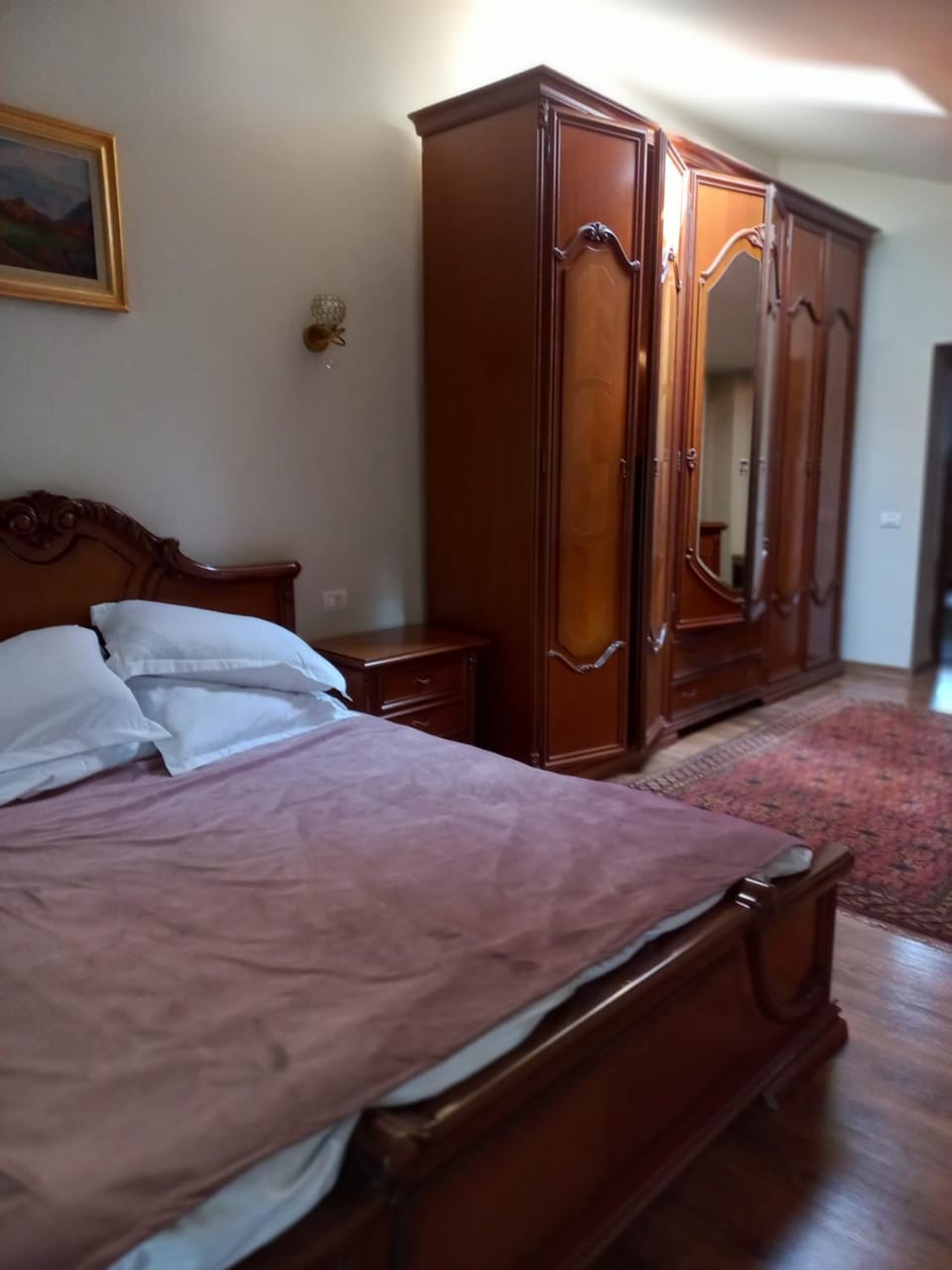 Bed, Bedroom, wardrobe