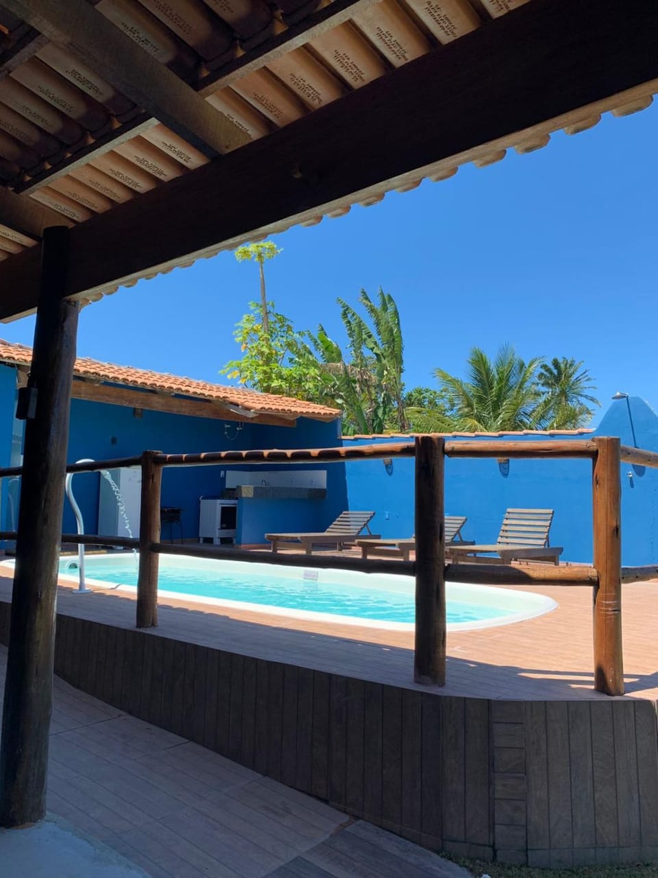Balcony/Terrace, Pool view, Swimming pool