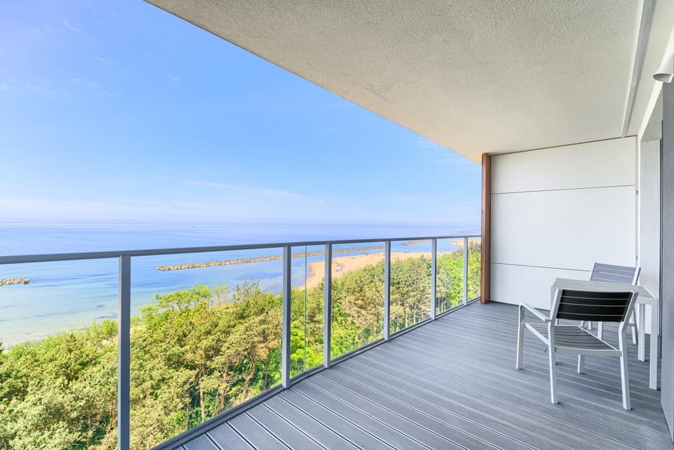 Natural landscape, View (from property/room), Balcony/Terrace, Sea view