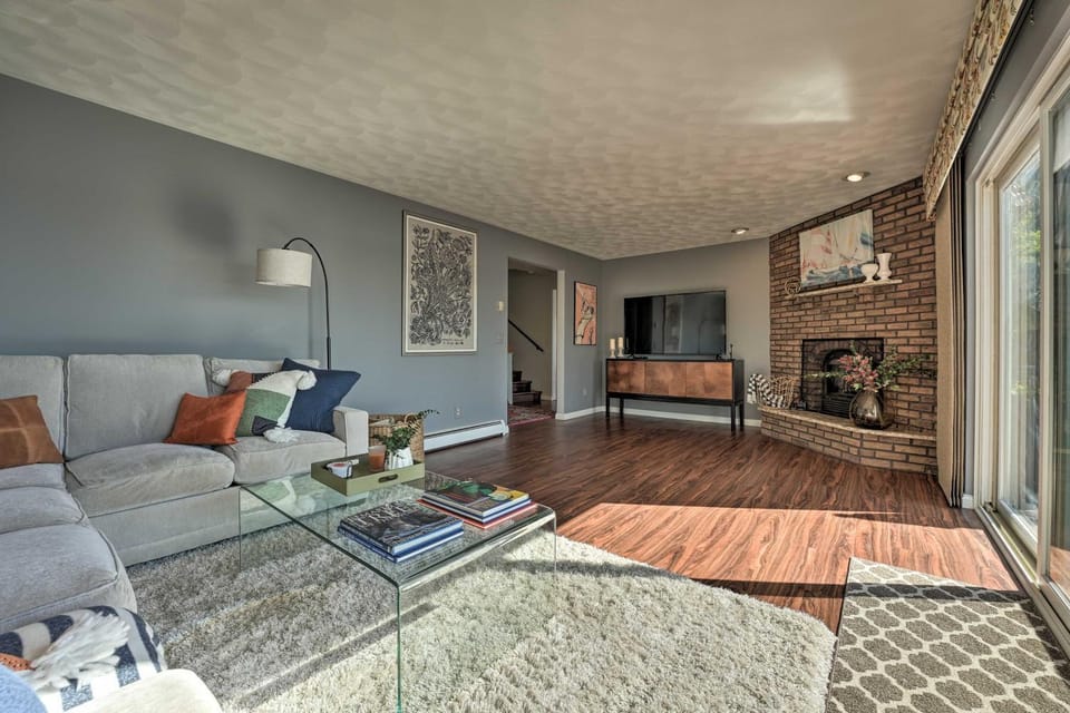 Spacious Delton Home w/ Fire Pit + Lake Views House in Delton