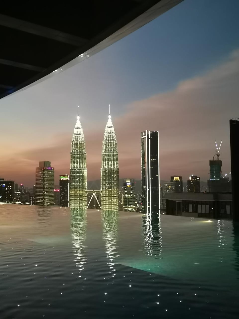 Night, Swimming pool