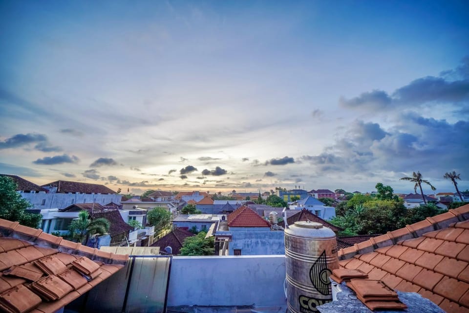 City view, Sunset
