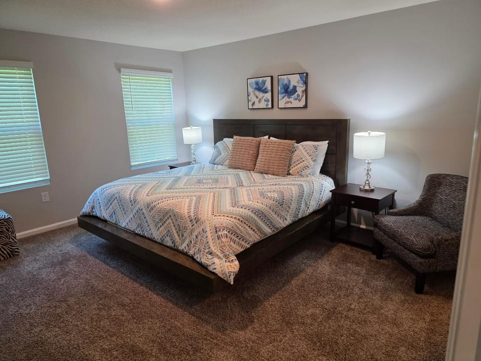 Bed, Bedroom