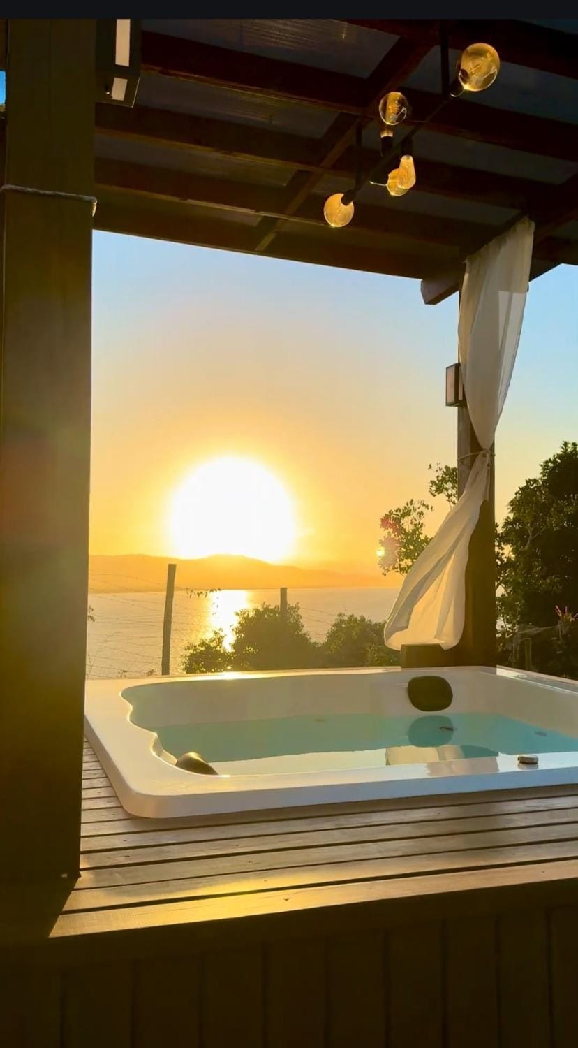 Hot Tub, Sunrise, Sunset, Open Air Bath