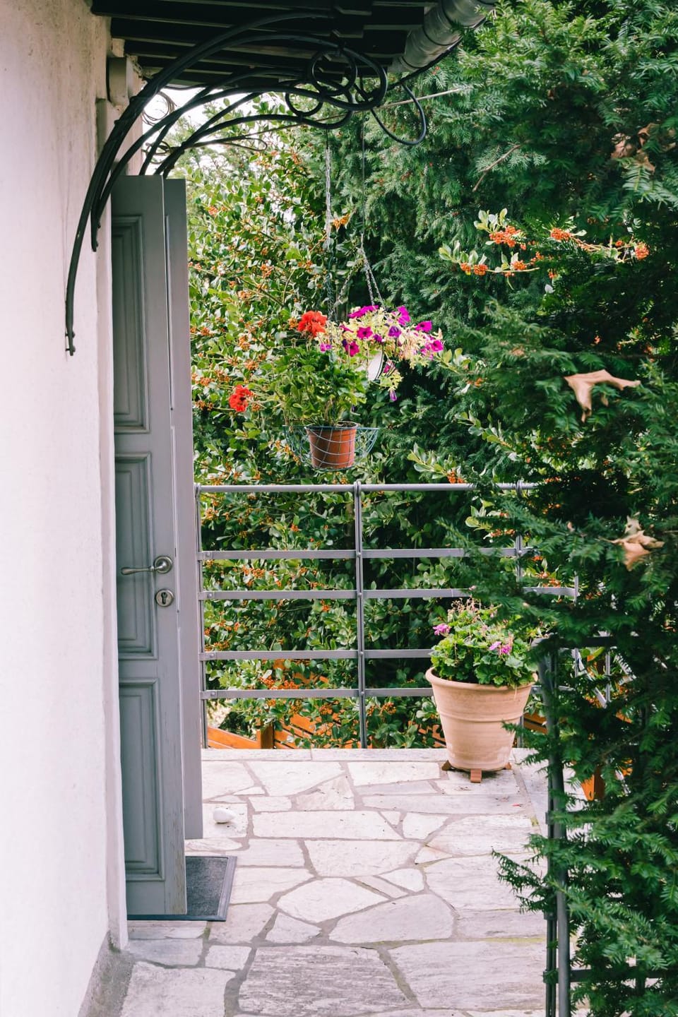 Spring, Day, Garden, Garden view