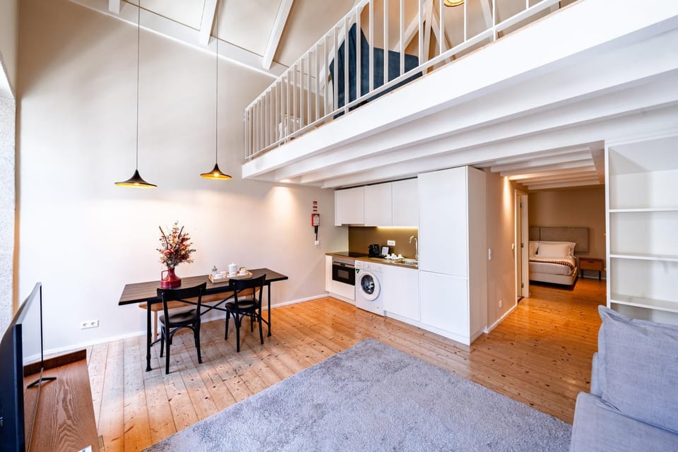 TV and multimedia, Kitchen or kitchenette, Living room, Photo of the whole room, Seating area, Dining area, minibar