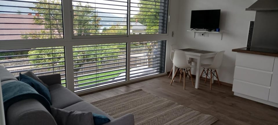 Communal lounge/ TV room, TV and multimedia, Living room, Seating area, Dining area