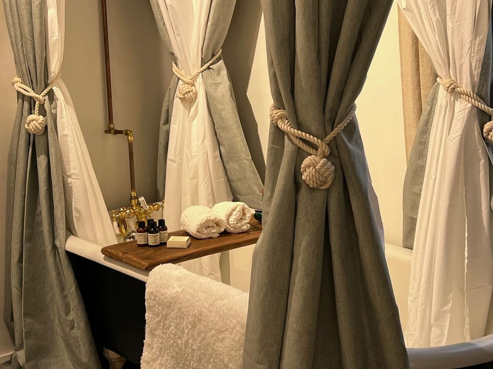 Bathroom, Open Air Bath, Bath, towels