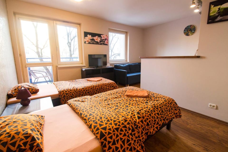 TV and multimedia, Balcony/Terrace, Photo of the whole room, Bedroom