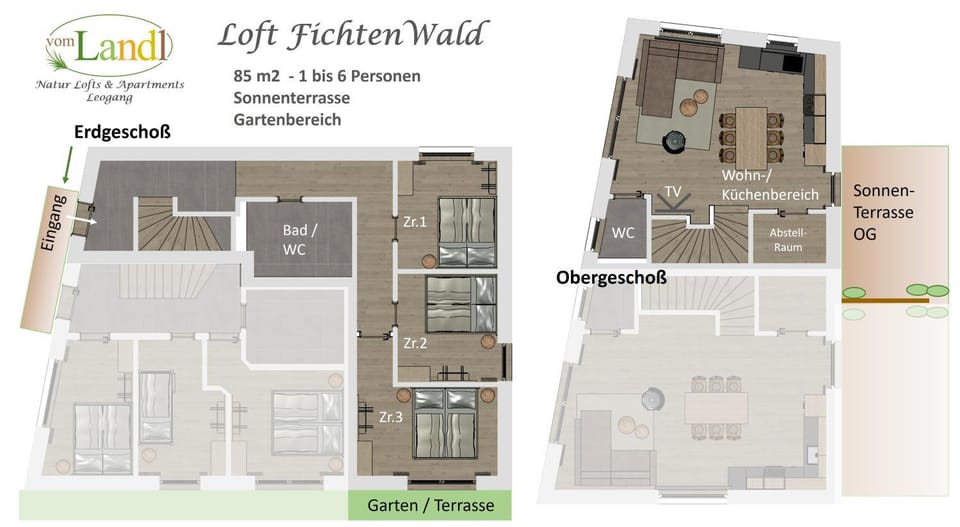 Floor plan, Location