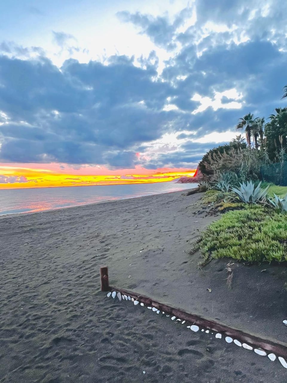 Beach, Sunset