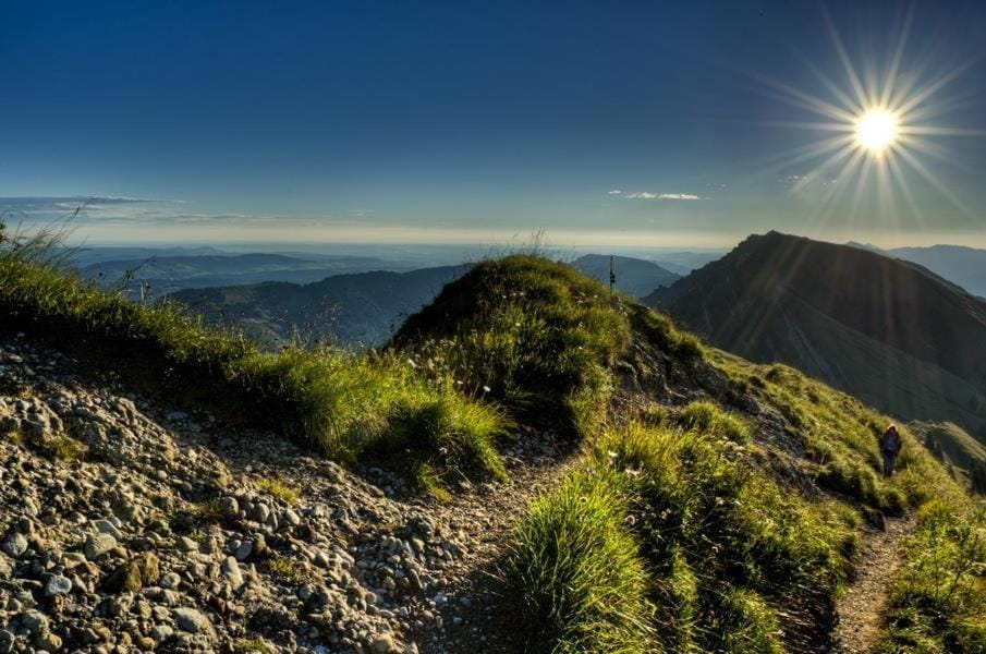 Natural landscape, Mountain view