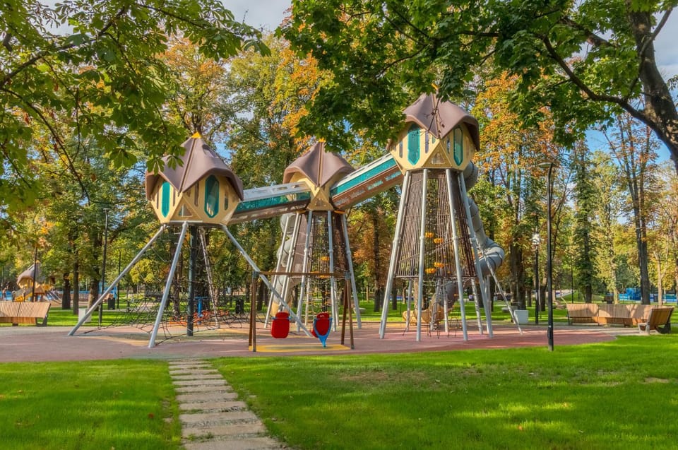 Day, Natural landscape, Children play ground