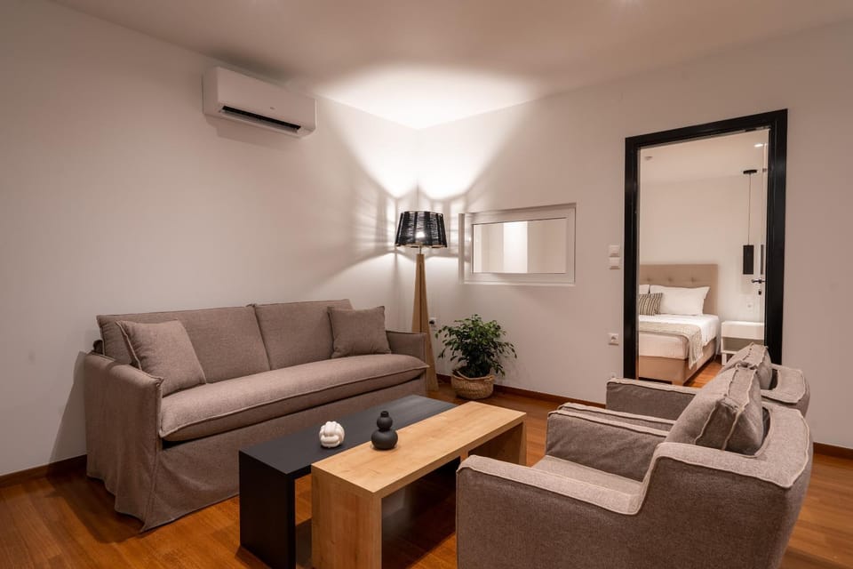 Living room, Seating area, air conditioner