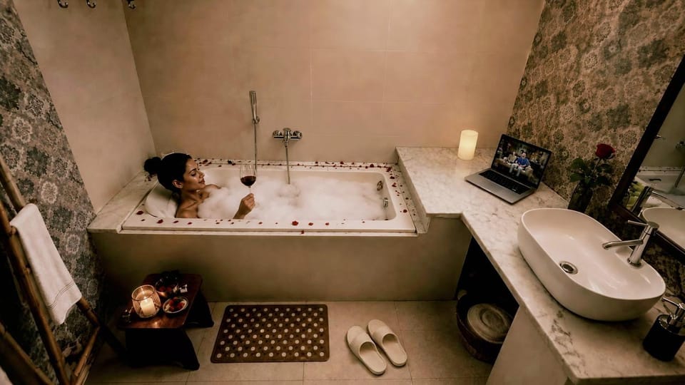 People, Bathroom, Bath