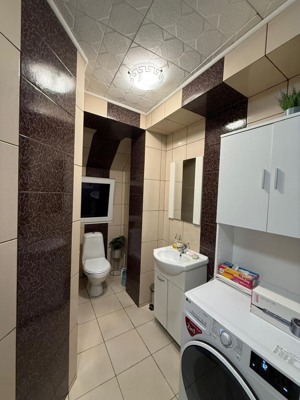 Toilet, Bathroom, washing machine