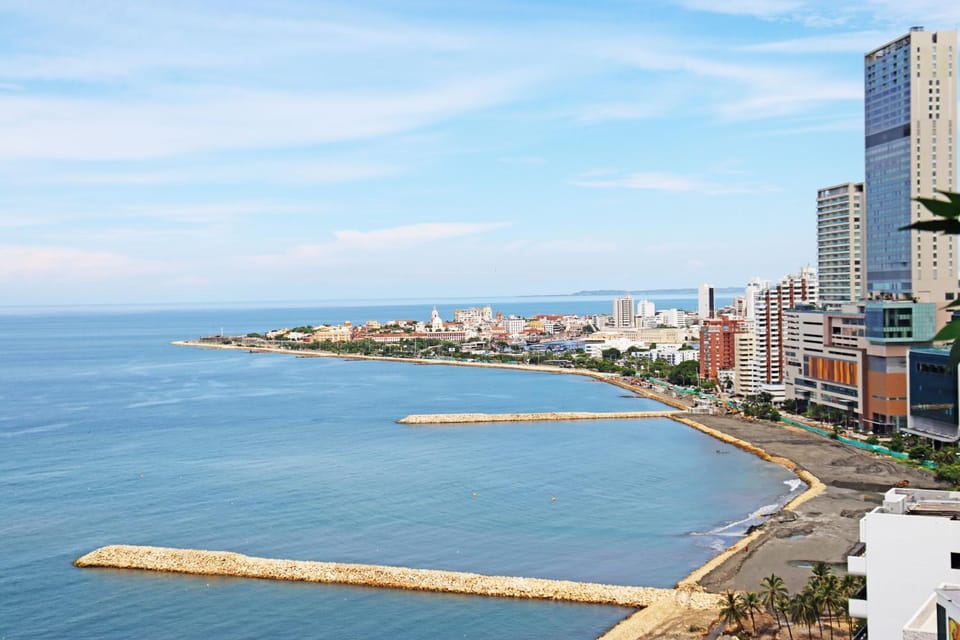 Nearby landmark, Natural landscape, Beach, City view, Sea view