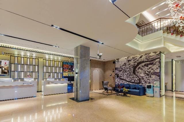 Echarm Hotel Foshan Guangfo Road Jiaokou Metro Station Hotel in Guangzhou