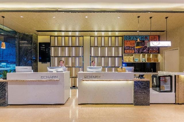 Echarm Hotel Foshan Guangfo Road Jiaokou Metro Station Hotel in Guangzhou