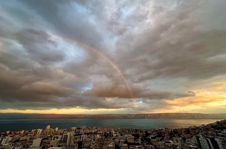 Sea of Galilee Tiberius apartment with panoramic sea view Apartment in Tiberias