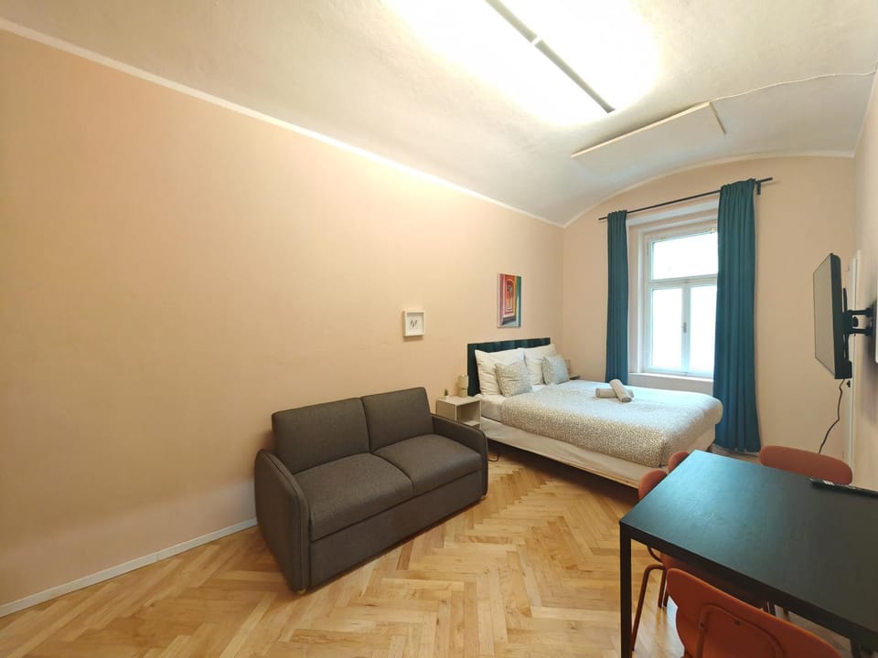 Spacious, Light Studio Apartment in Vinohrady Apartment in Prague