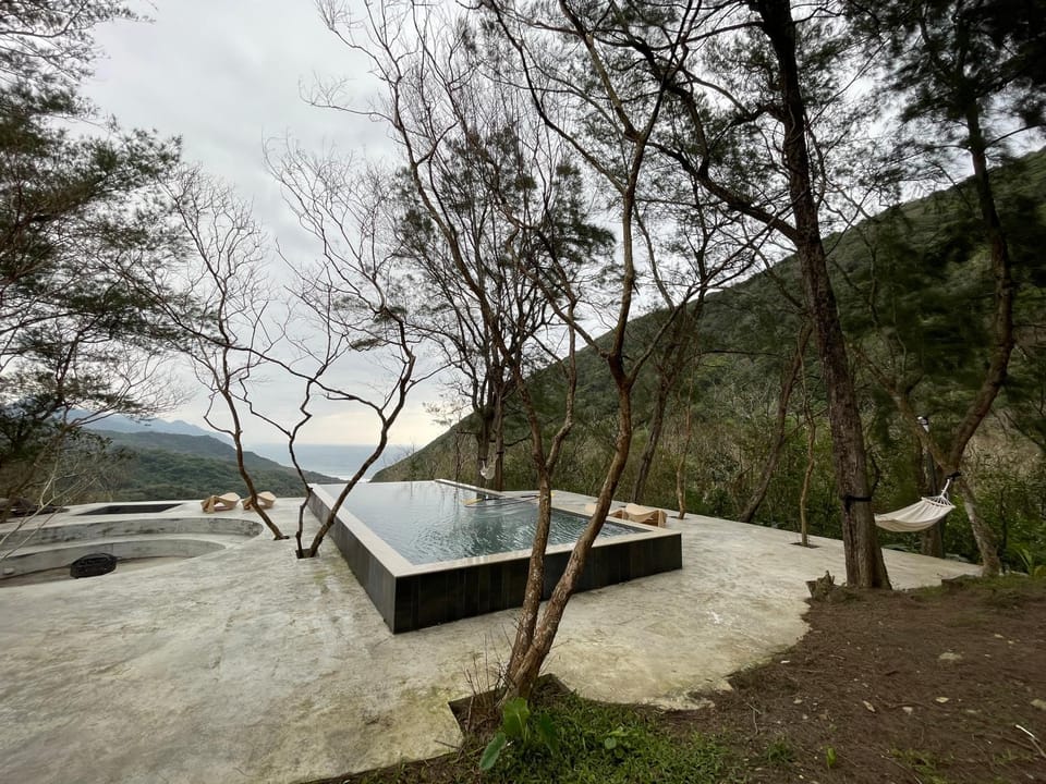 Natural landscape, Pool view, Swimming pool