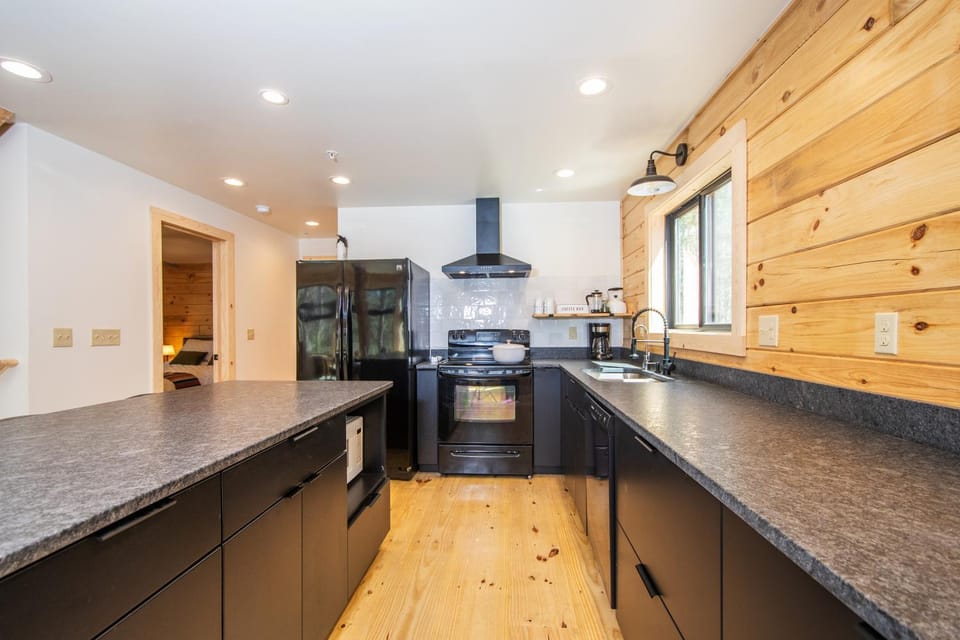 Kitchen or kitchenette, oven, stove, kitchen