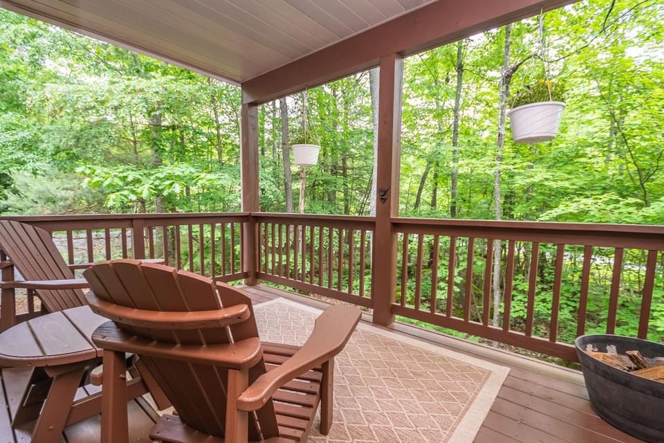 Patio, Balcony/Terrace, Seating area, Garden view