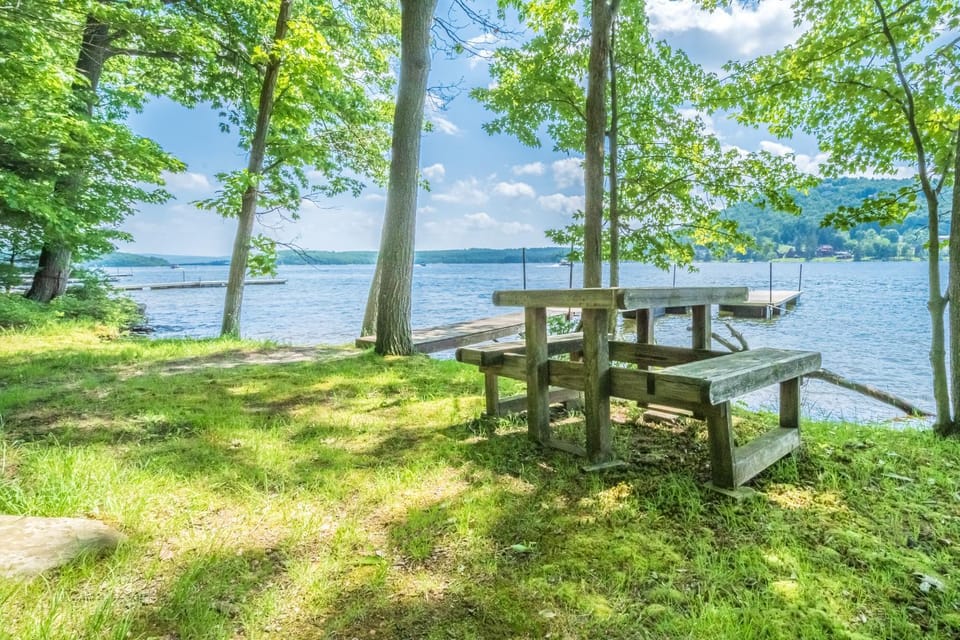 Natural landscape, Lake view, Mountain view