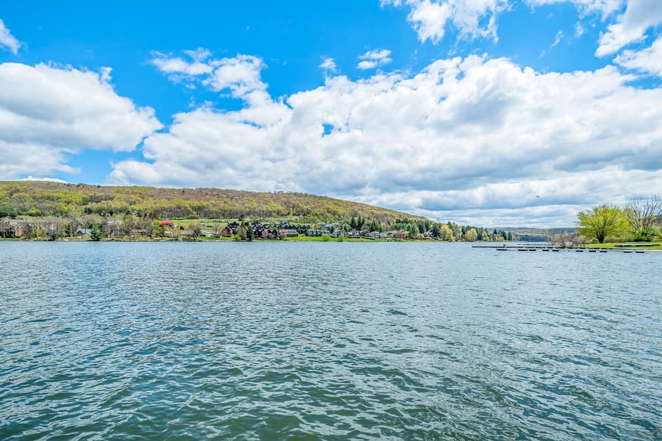 Natural landscape, Lake view