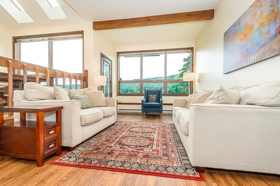 View (from property/room), Living room, Seating area, bunk bed, furniture