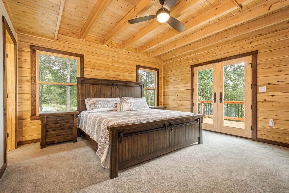Bed, Balcony/Terrace, Bedroom, Garden view, furniture