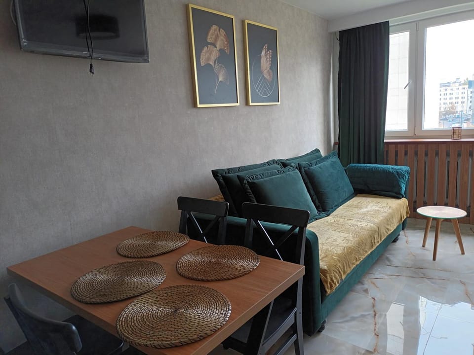 Green apartament w Centrum Apartment in Warsaw