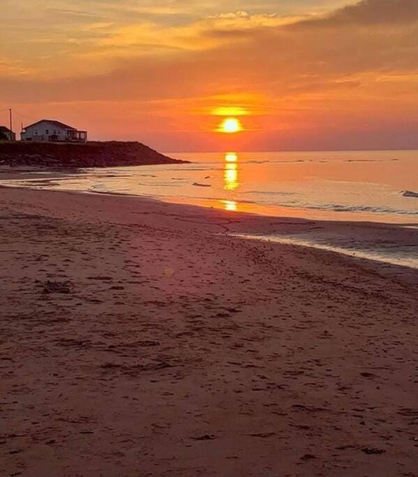 Beach, Sunset