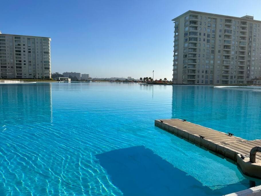 Hermoso departamento en Laguna Bahía - Algarrobo Apartment in Santiago Metropolitan Region