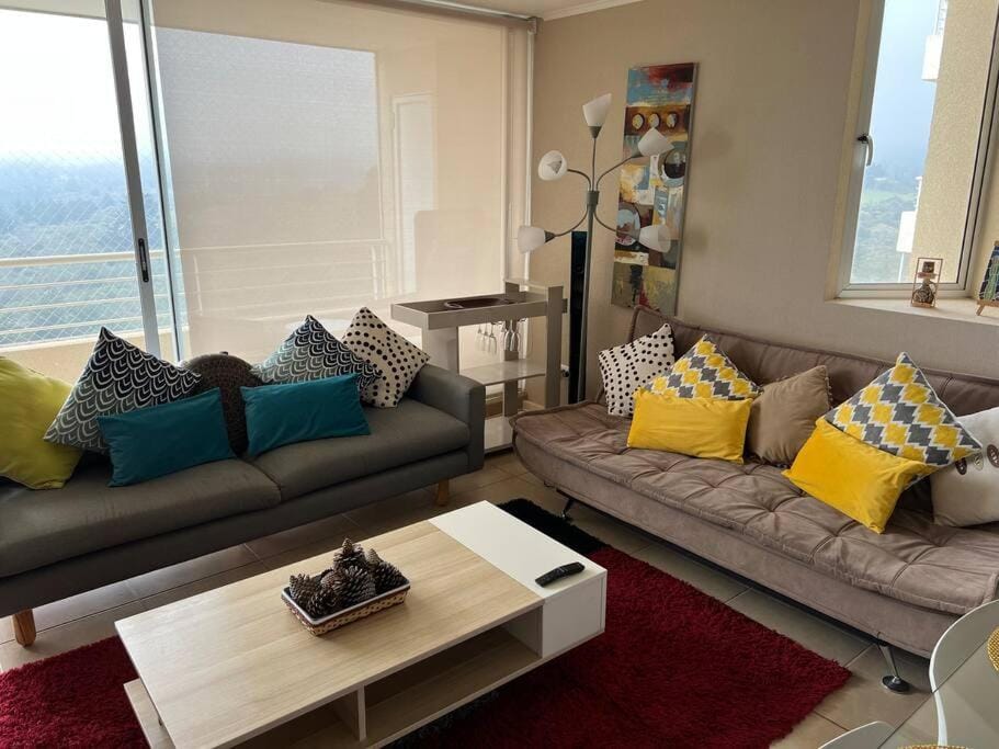 Hermoso departamento en Laguna Bahía - Algarrobo Apartment in Santiago Metropolitan Region