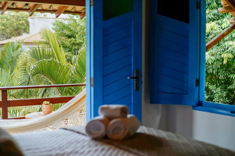 Balcony/Terrace, Photo of the whole room, Bedroom, Garden view