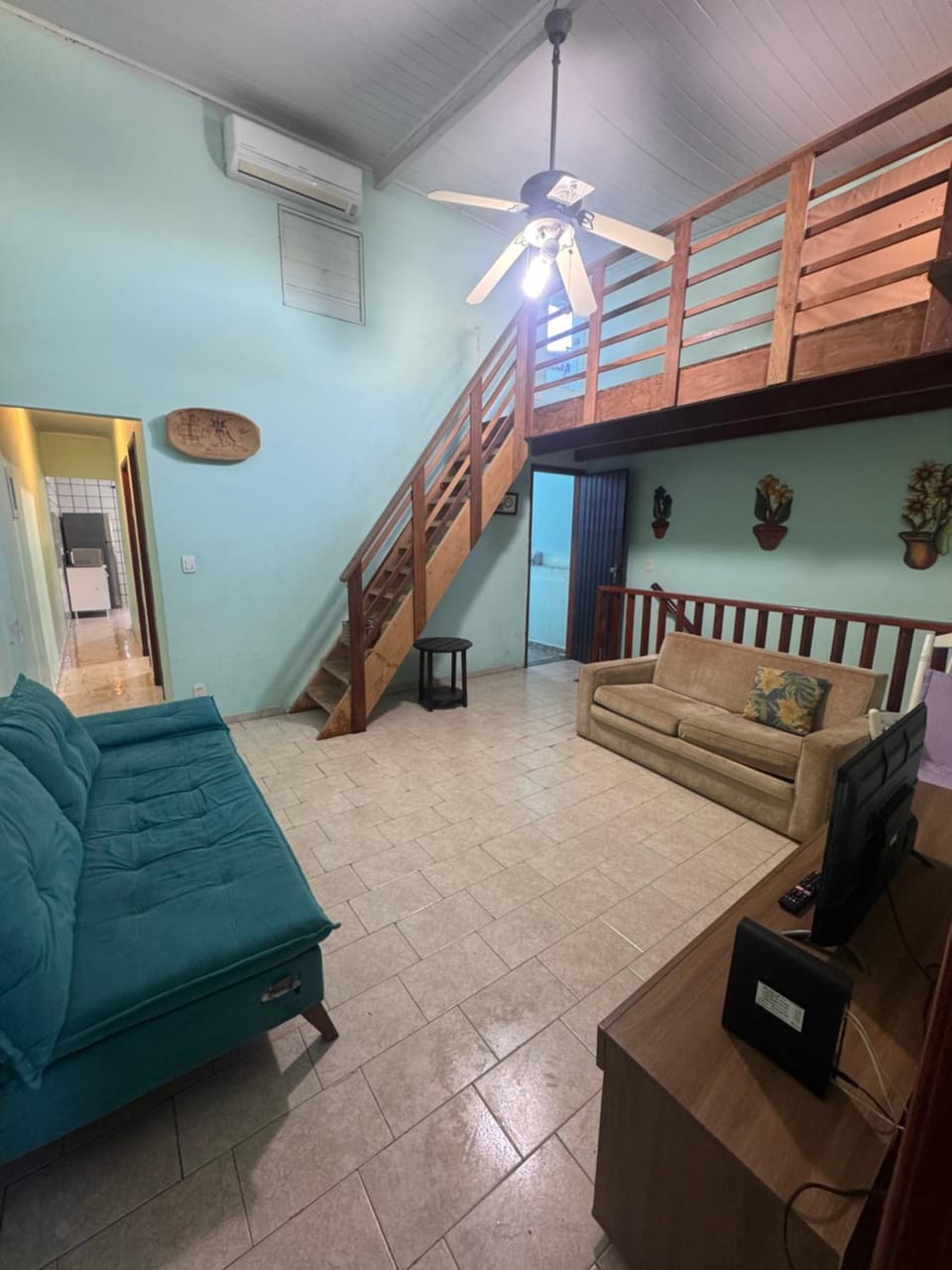 Casa Agradável há 80 metros praia toninhas House in State of São Paulo