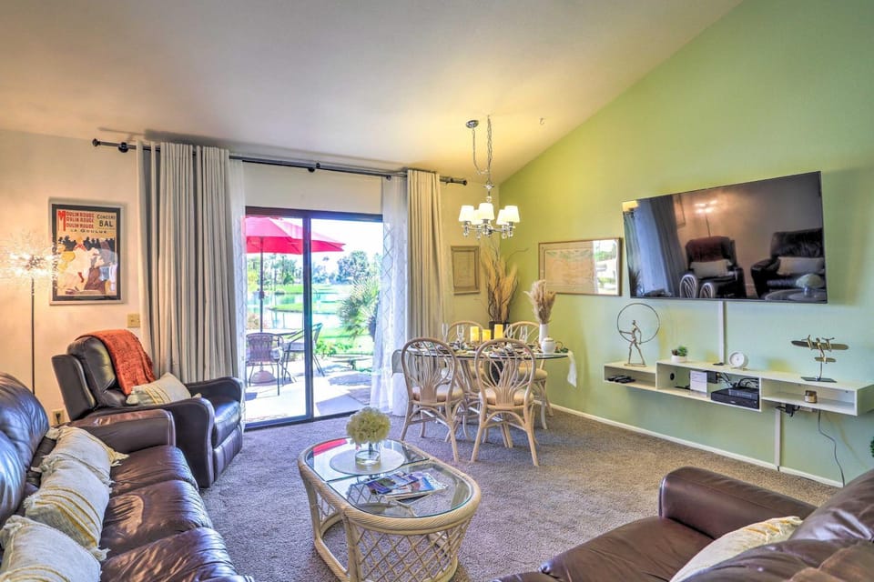 Golf Course View & Pool Access: Palm Desert Home House in Palm Desert